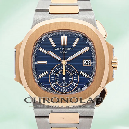 Nautilus Chronograph Ref. 5980/1AR-001 Men's Automatic 40mm