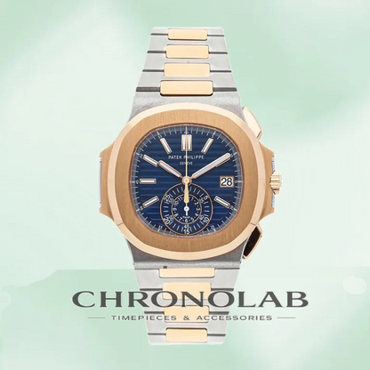 Nautilus Chronograph Ref. 5980/1AR-001 Men's Automatic 40mm