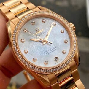 Omega Seamaster Aqua Terra 30mm Rose Gold Replica 231.55.30.20.55.001