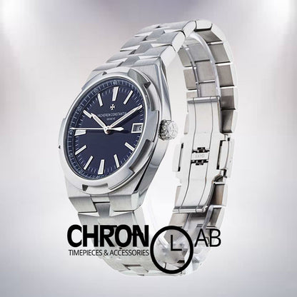 Overseas 42mm Men Silver Blue Dial Automatic 4500V110A-B128