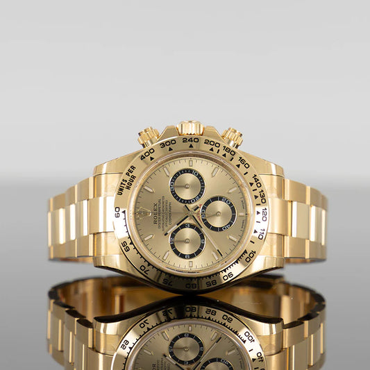 Cosmograph Daytona 126508 Yellow Gold Dial 40mm Clean Factory