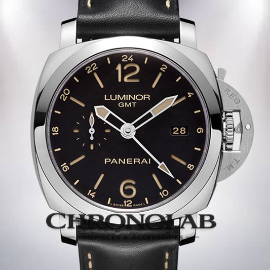 Panerai Luminor GMT 44mm PAM00531-001 Men's Black Dial