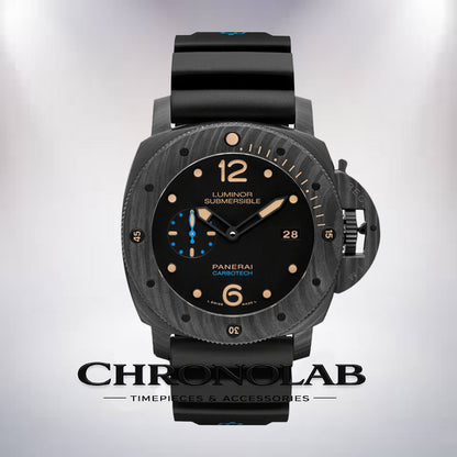 Panerai PAM00616 Luminor Submersible 47mm men’s automatic watch with black dial