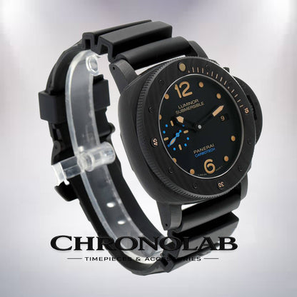Panerai Luminor Submersible PAM00616 men’s 47mm black dial automatic dive watch