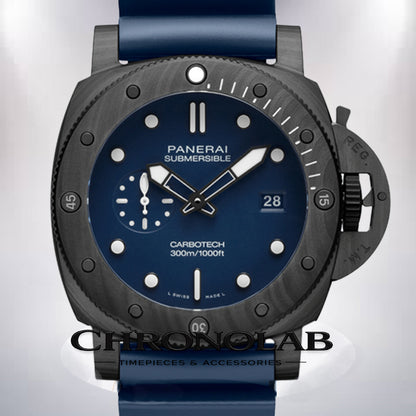 Panerai Submersible PAM01232 men’s 47mm automatic watch black-tone stainless steel case