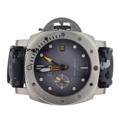 Panerai Submersible QuarantaQuattro Navy SEALs PAM01323 44mm automatic steel watch