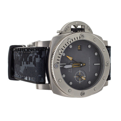 Panerai Submersible QuarantaQuattro PAM01323 Navy SEALs edition automatic steel watch 44mm
