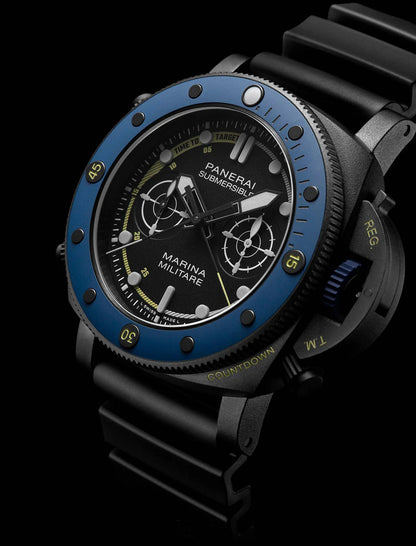 Submersible 47mm Forze Speciali Titanium DLC Black Dial 47mm PAM01239
