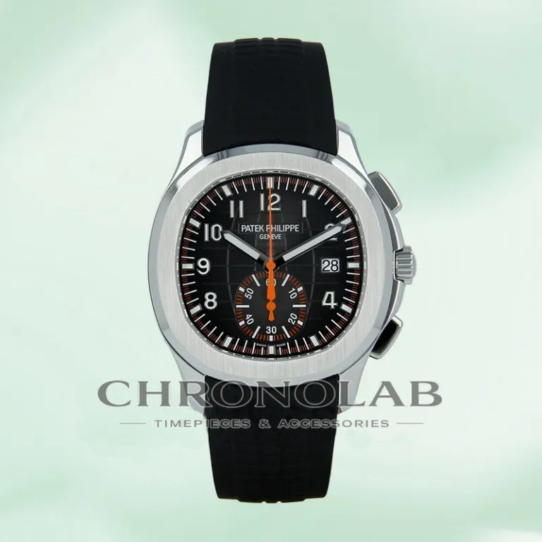 Aquanaut Chronograph Ref. 5968A-001 Black Rubber 42mm