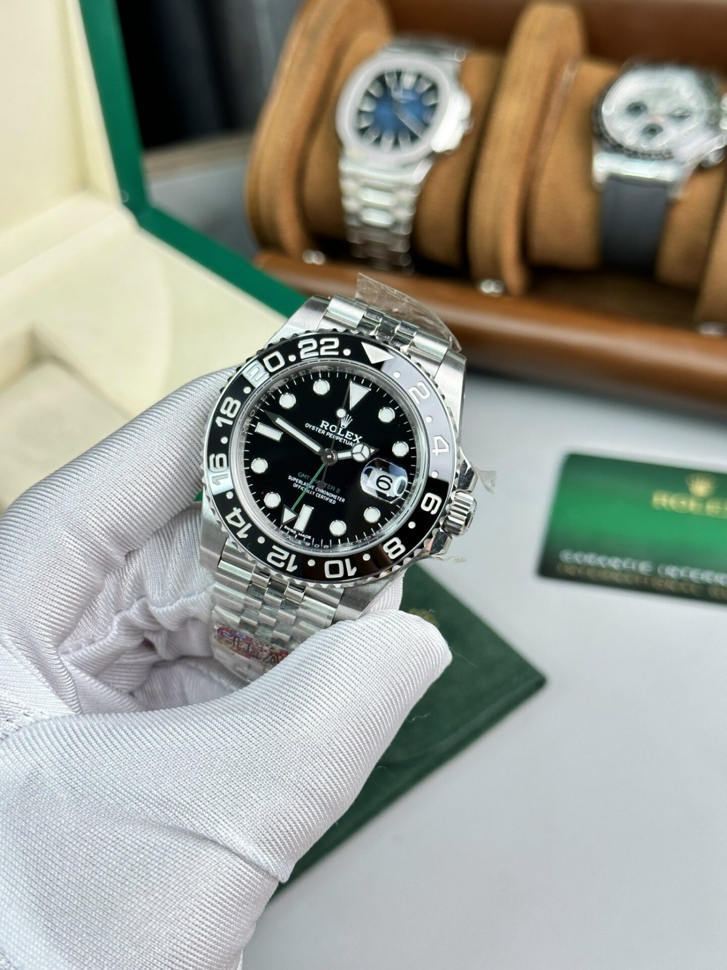 Rolex GMT-Master II 116710LN Replica Watch Black Dial Clean Factory 40mm