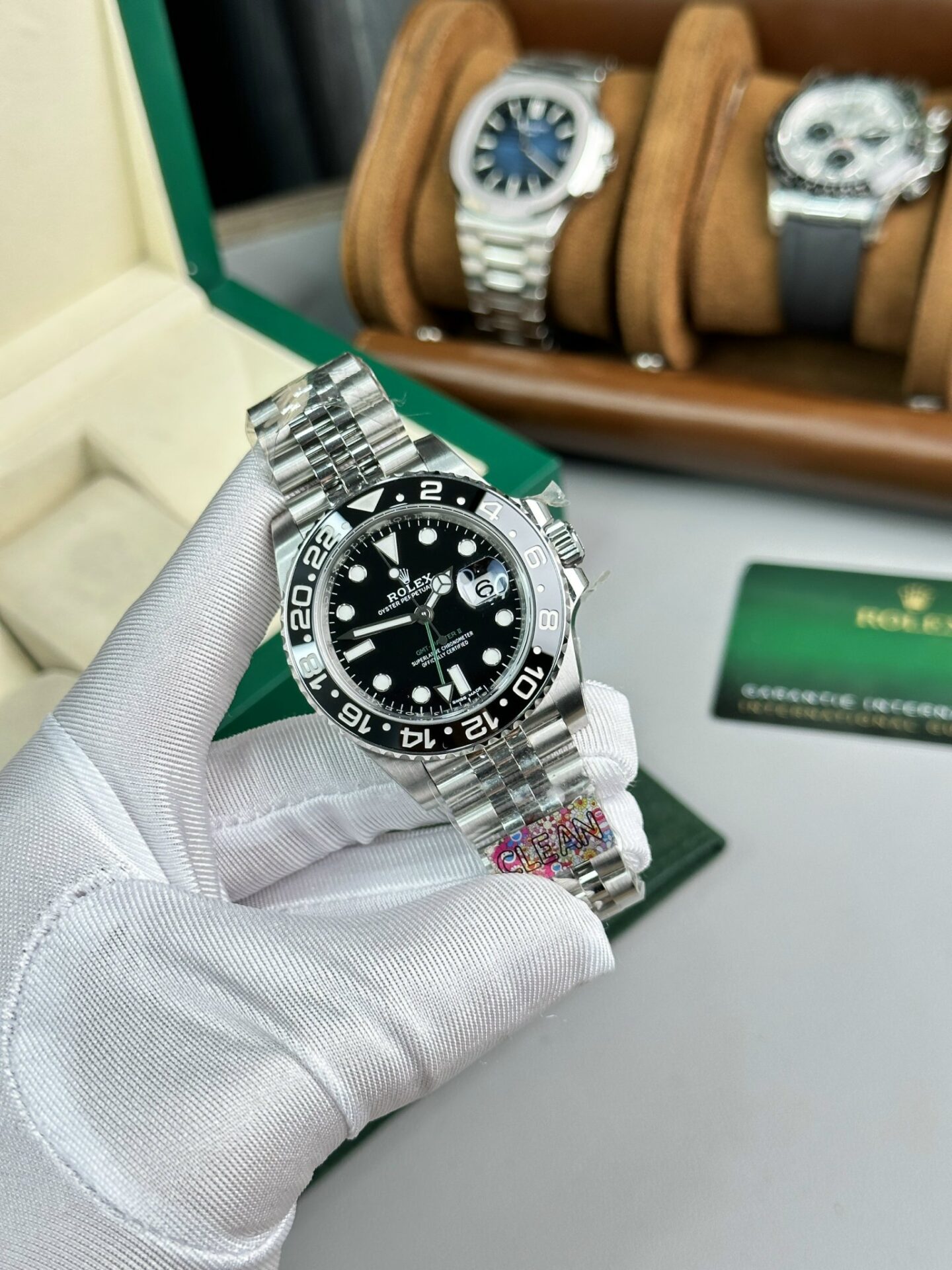 Rolex GMT-Master II 116710LN Replica Watch Black Dial Clean Factory 40mm