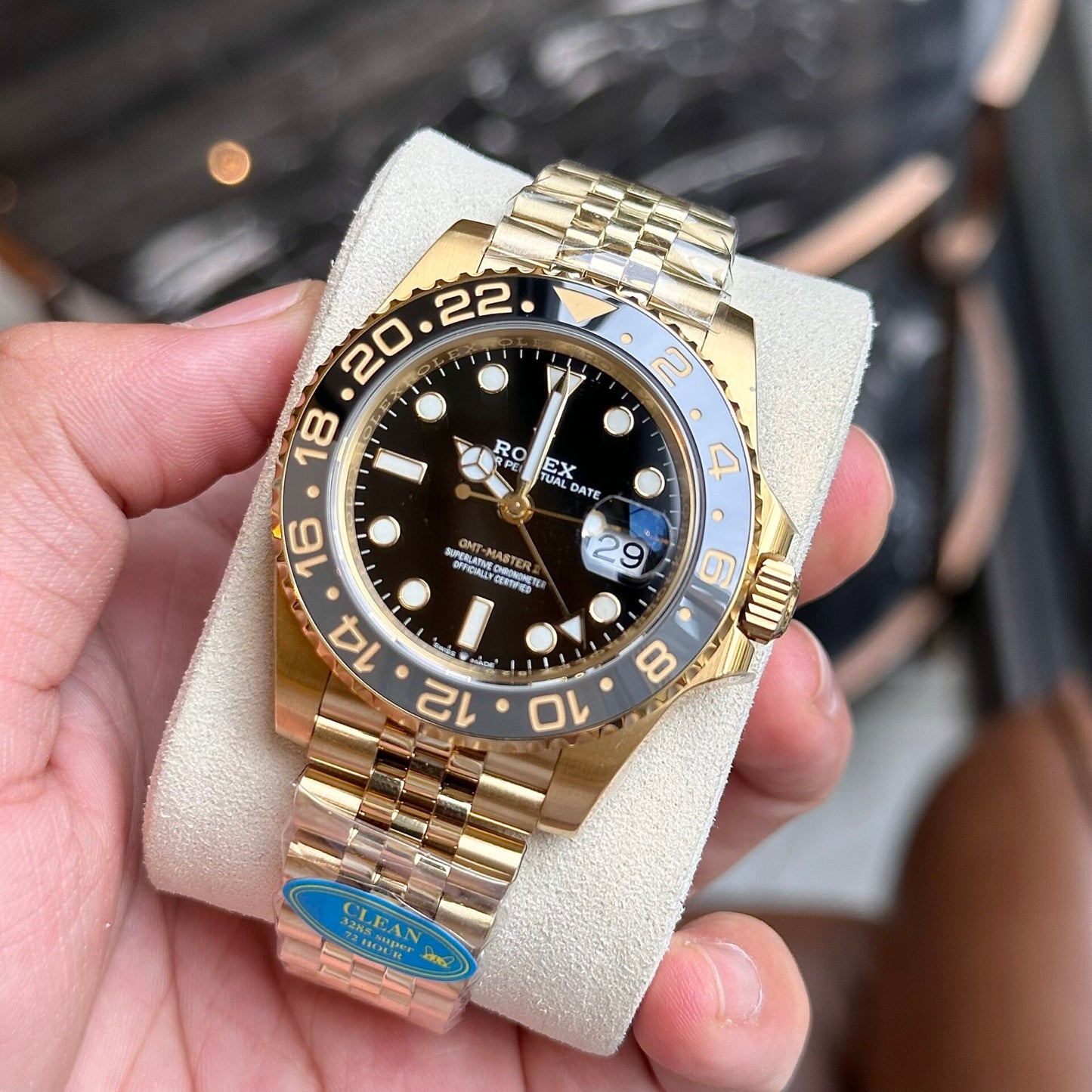Rolex GMT-Master II 126718GRNR Replica Watch Clean Factory 40mm