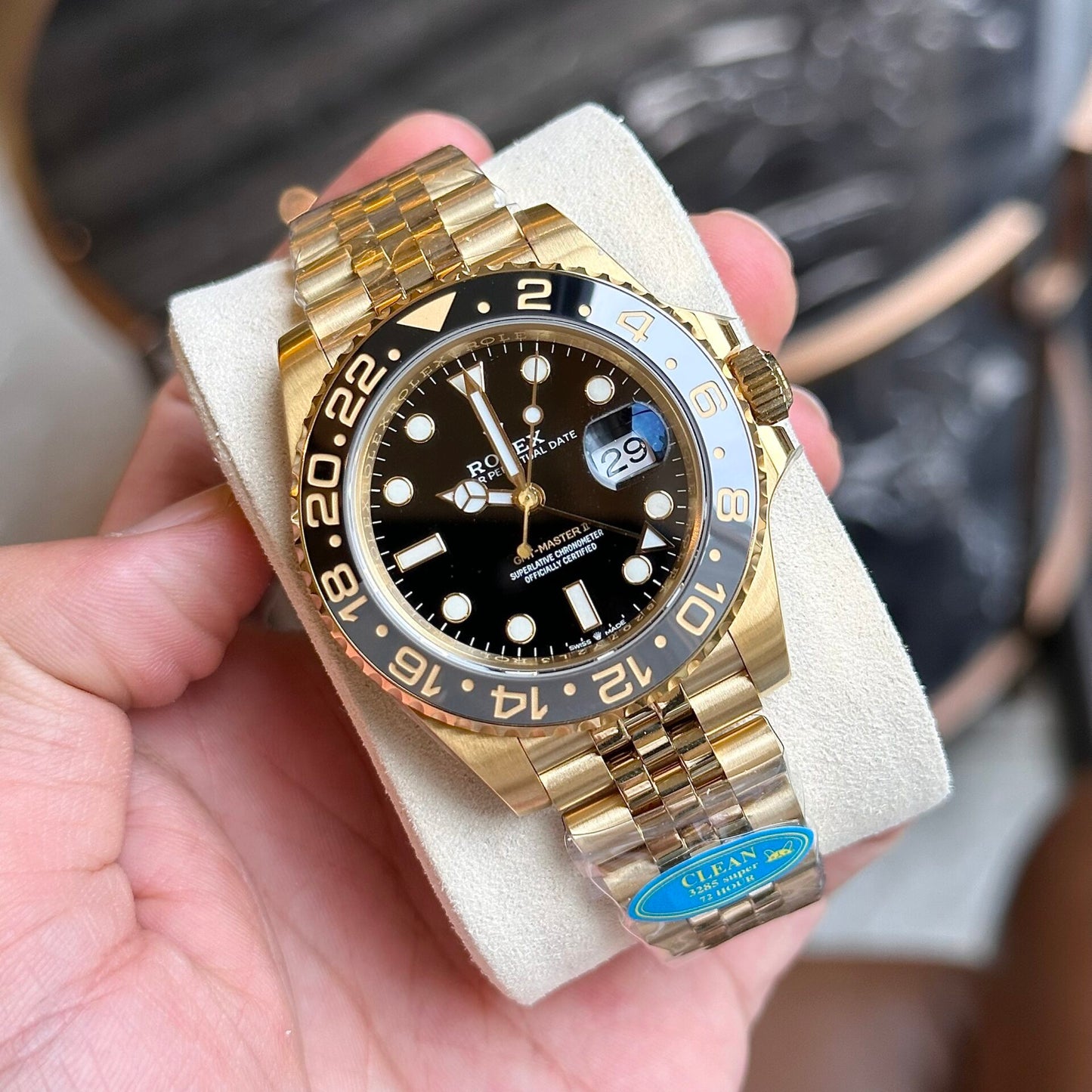 Rolex GMT-Master II 126718GRNR Replica Watch Clean Factory 40mm