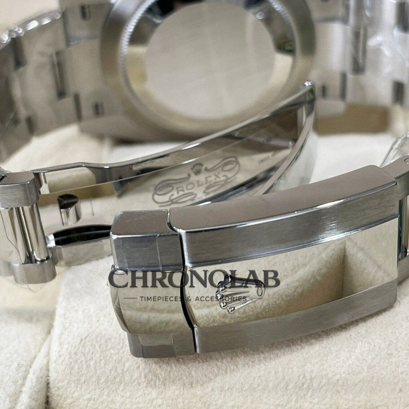 Ανδρικό Rolex Datejust 126334 36mm green dial ατσάλινο μπρασελέ