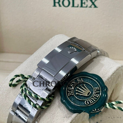 Rolex Datejust 126334 Fluted Bezel Green Dial 41MM Mens Replica Watch