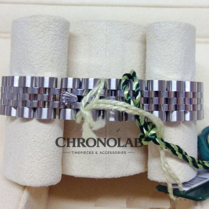 Rolex Datejust 179174 White Diamond Dial Fluted Bezel 31MM Lady Replica Watch
6