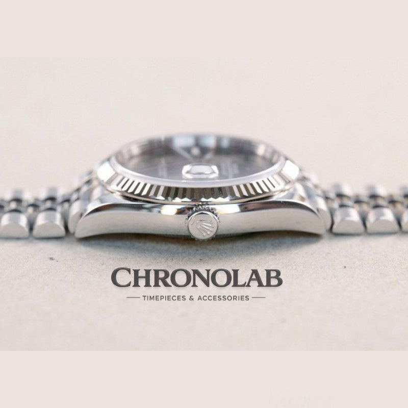 Rolex Datejust 126234 Slate Grey Wimbledon Dial 36MM Unisex Replica Watch