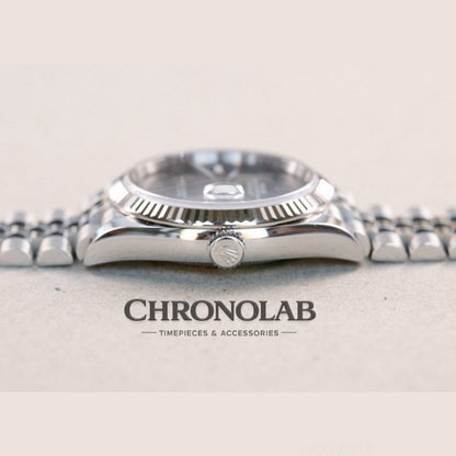 Rolex Datejust 126234 Slate Grey Wimbledon Dial 36MM Unisex Replica Watch