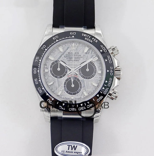 Cosmograph Daytona 116519LN White Gold in Meteorite Dial)