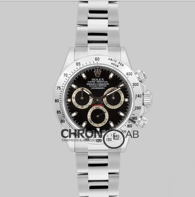 Cosmograph Daytona 116520 Black Dial