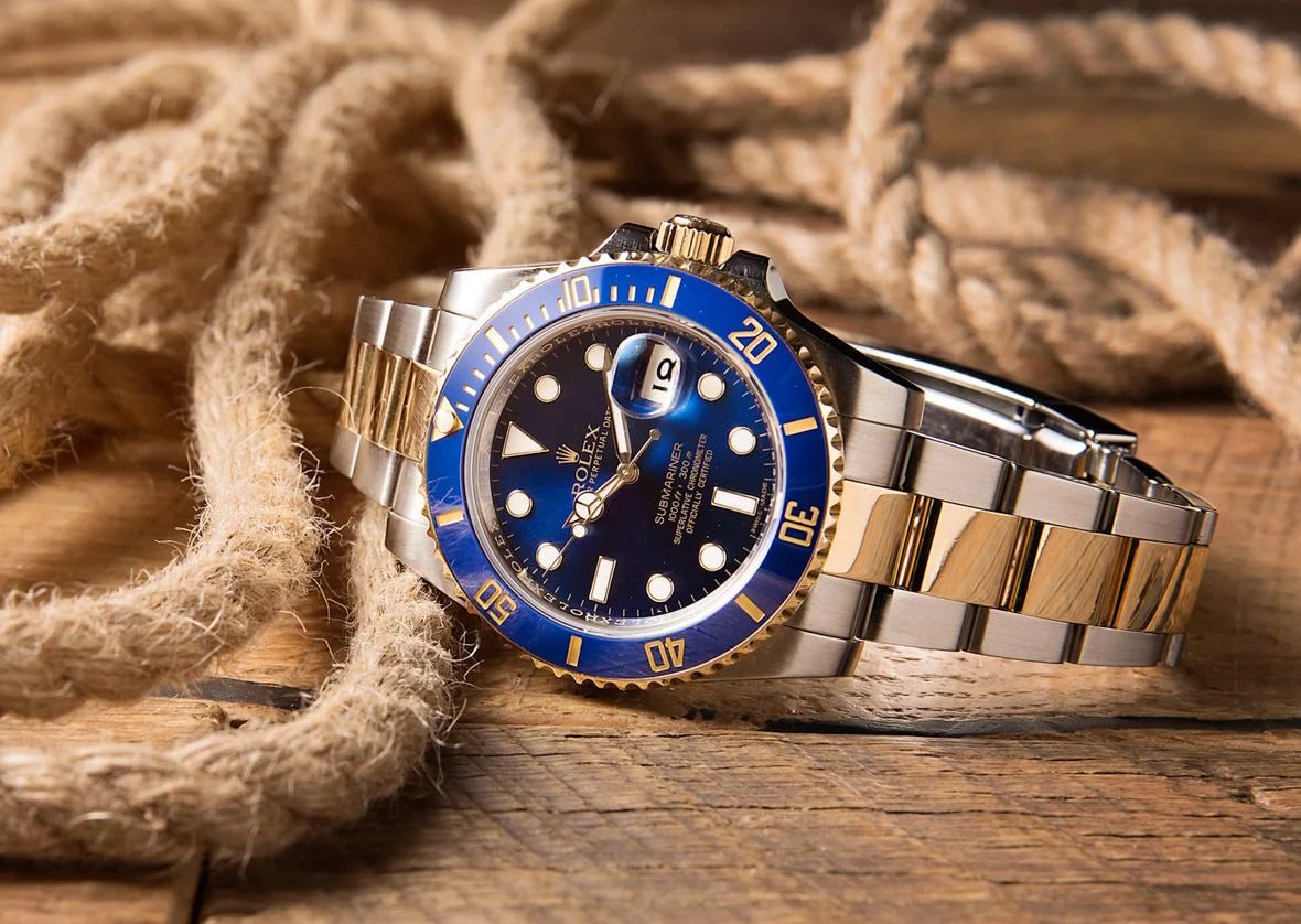 Submariner Date 126613LB 2-Tone Gold Blue Dial Ceramic Bezel 41mm