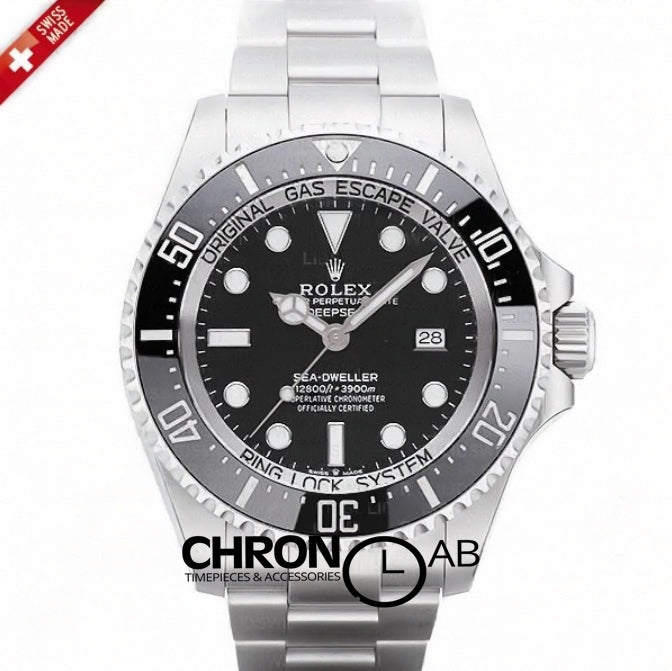Sea-Dweller Deepsea 126660 Black Ceramic