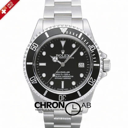 Sea-Dweller Deepsea 126660 Black Ceramic