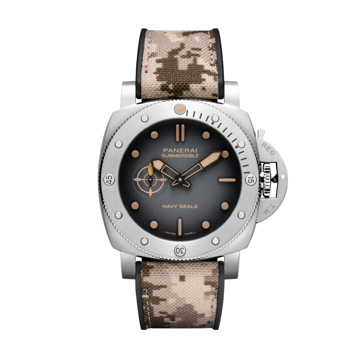 Military style Submersible Navy SEALs PAM01518 replica automatic 44mm