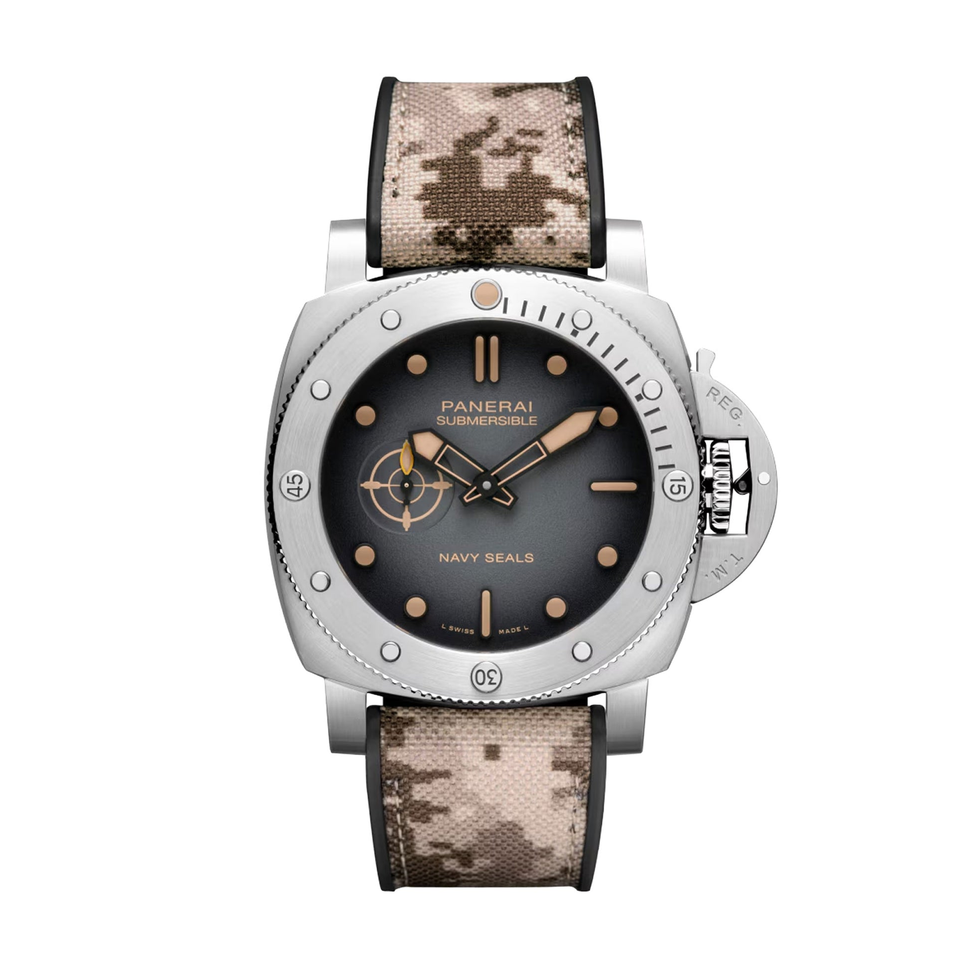 Military style Submersible Navy SEALs PAM01518 replica automatic 44mm