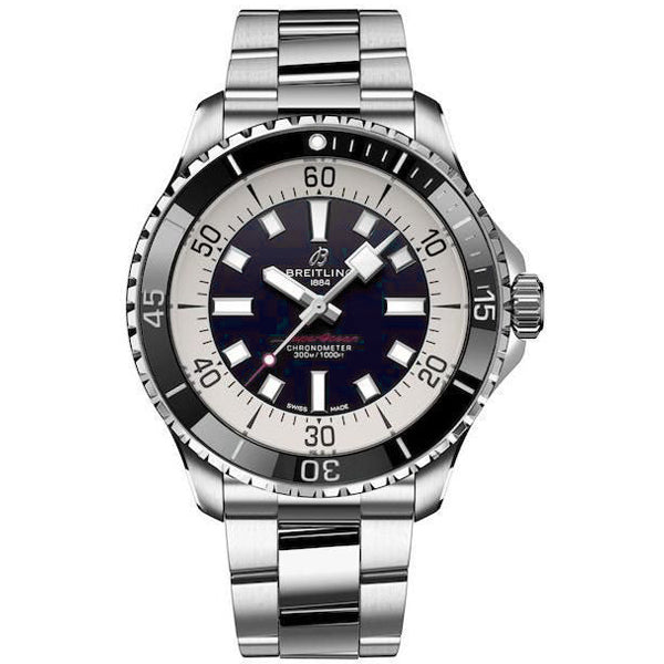 Breitling Superocean 44 A17376211C1A1 automatic diver watch in stainless steel