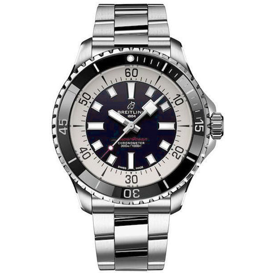 Breitling Superocean 44 A17376211C1A1 automatic diver watch in stainless steel
