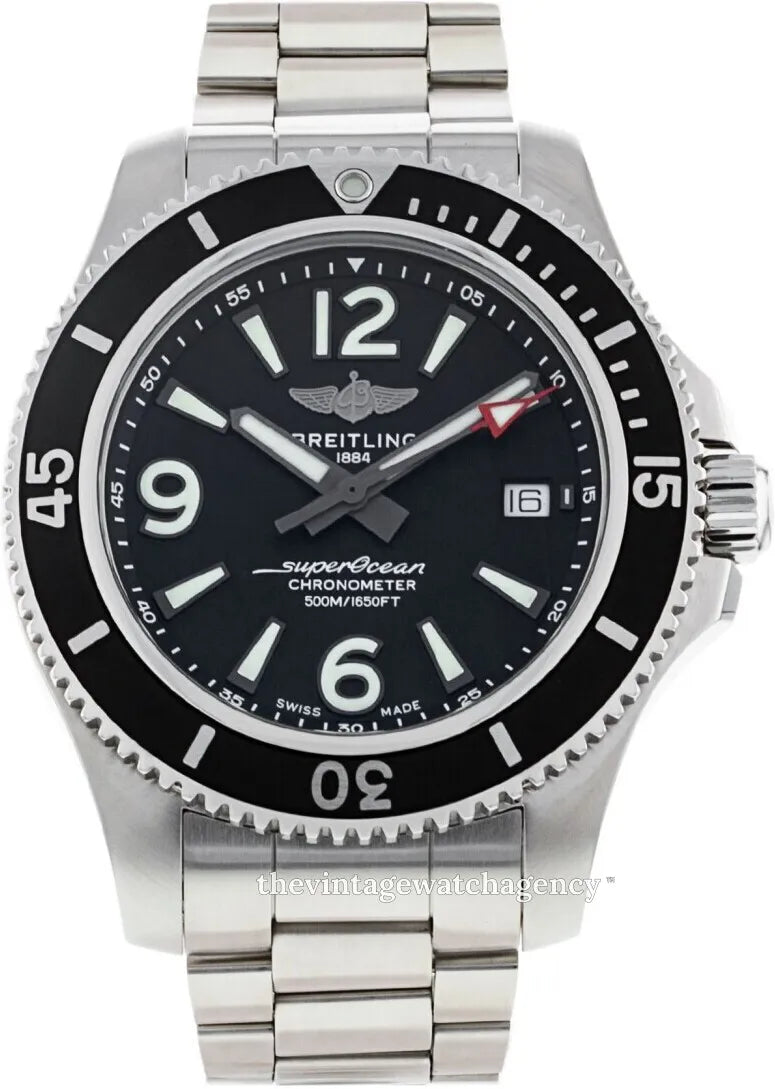 UK exclusive Superocean 44mm automatic diver watch in stainless steel