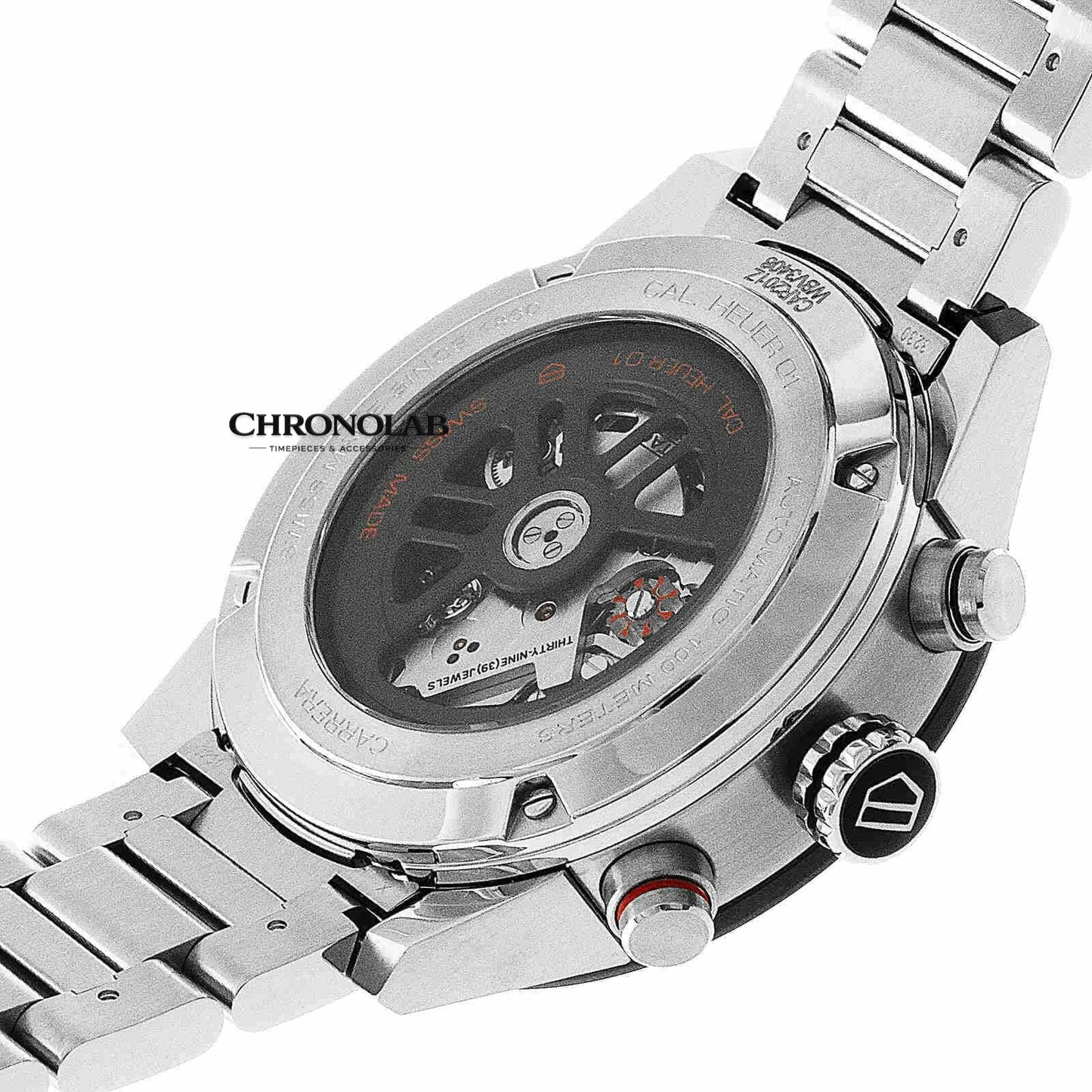 TAG Heuer Carrera 01 Steel Black 45mm Replica Watch – κομψό σπορ ανδρικό ρολόι