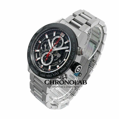 Replica TAG Heuer Carrera 01 45mm Steel Black – πολυτελές ανδρικό ρολόι υψηλής ποιότητας