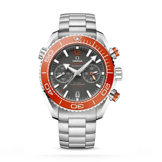 Seamaster Planet Ocean 600M Orange Bezel Bracelet Watch 45.5MM
