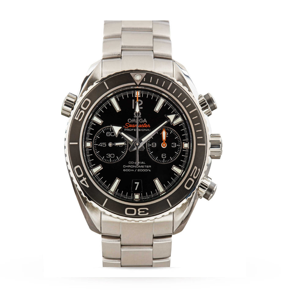 Seamaster Planet Ocean 600M  Chronograph 45.5mm Black Dial