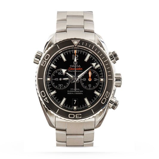 Seamaster Planet Ocean 600M  Chronograph 45.5mm Black Dial