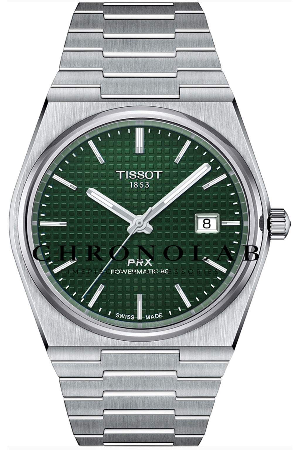 tissot-prx-green-dial-steel-bracelet-quartz-aa-quality-chronolab