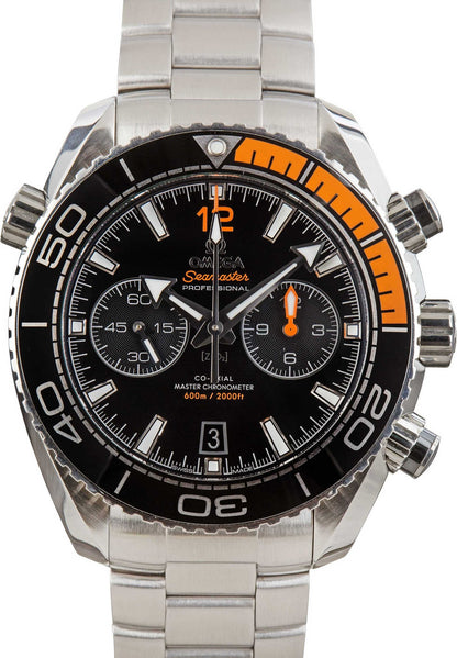 Seamaster Planet Ocean 600M  Chronograph 45.5mm Black Dial