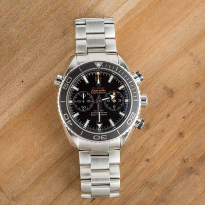 Seamaster Planet Ocean 600M  Chronograph 45.5mm Black Dial