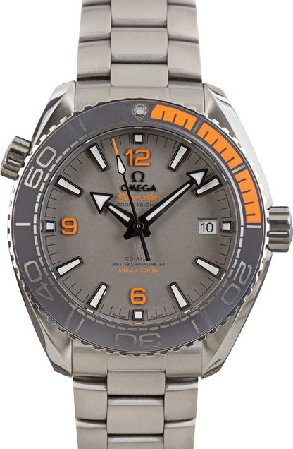 Seamaster Planet Ocean 600M Titanium Dial