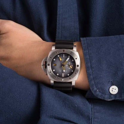 Submersible 47mm GMT Navy Seals Stainless Steel