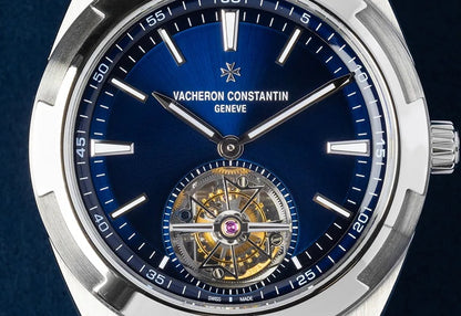 Overseas Men Turbillion Blue Dial 42mm Automatic