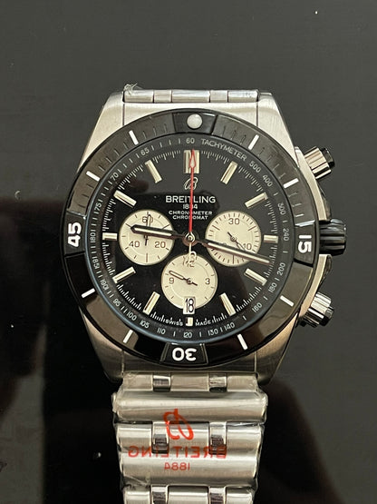 Chronomat B01 42mm Black Dial Automatic Chronograph Gents Watch AB0134101C1A1
