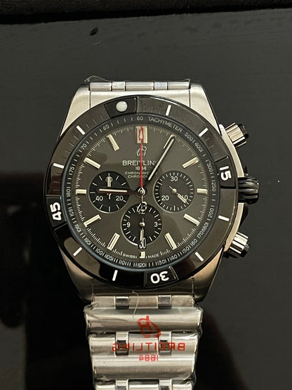 Chronomat B01 42mm Black Dial Automatic Chronograph Watch AB0134101C1A1