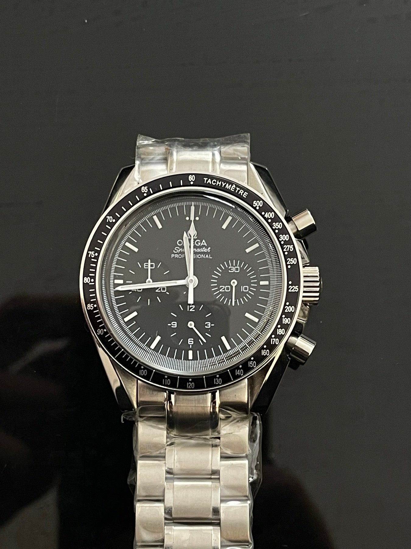 Omega Speedmaster Racing Automatic Chronograph Black Dial Stainless Steel Mens Watch 326.30.40.50.01.001