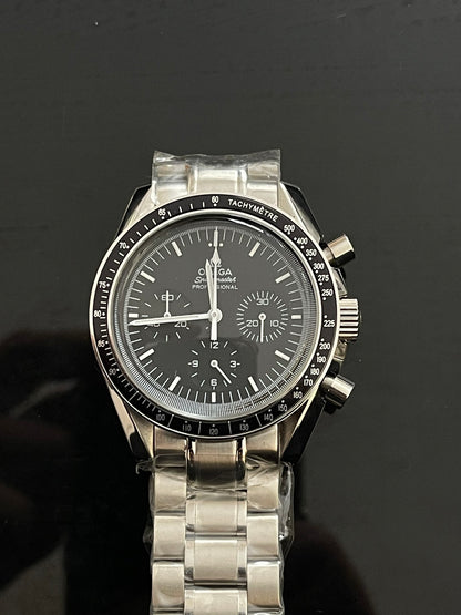 Omega Speedmaster Racing Automatic Chronograph Black Dial Stainless Steel Mens Watch 326.30.40.50.01.001