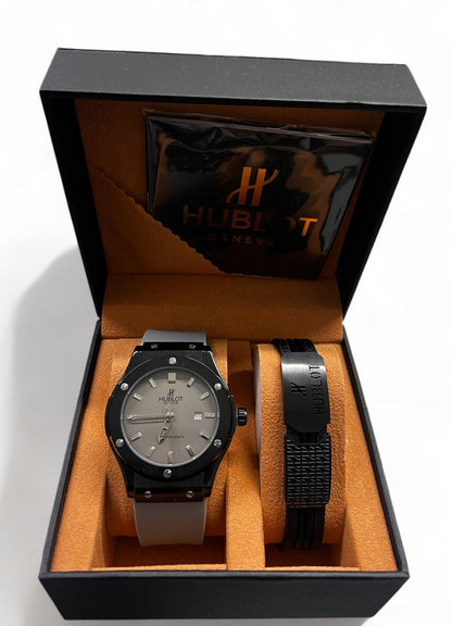 Hublot Big Bang Gray Strap Gray Dial 44mm  1+1 ΔΩΡΟ