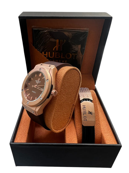 Hublot Big Bang Rose Gold Black Dial 44mm  1+1 ΔΩΡΟ