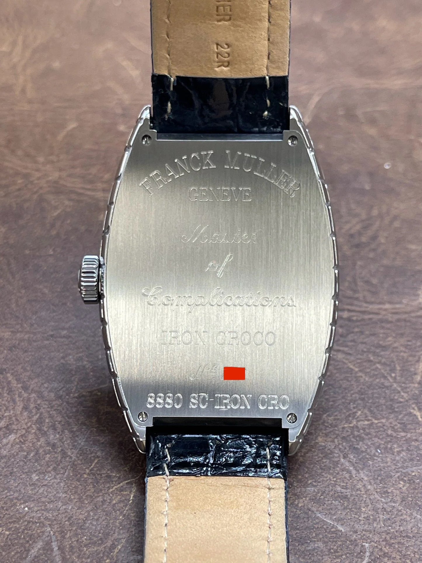 Iron Croco 8880CHIRCRACBK
